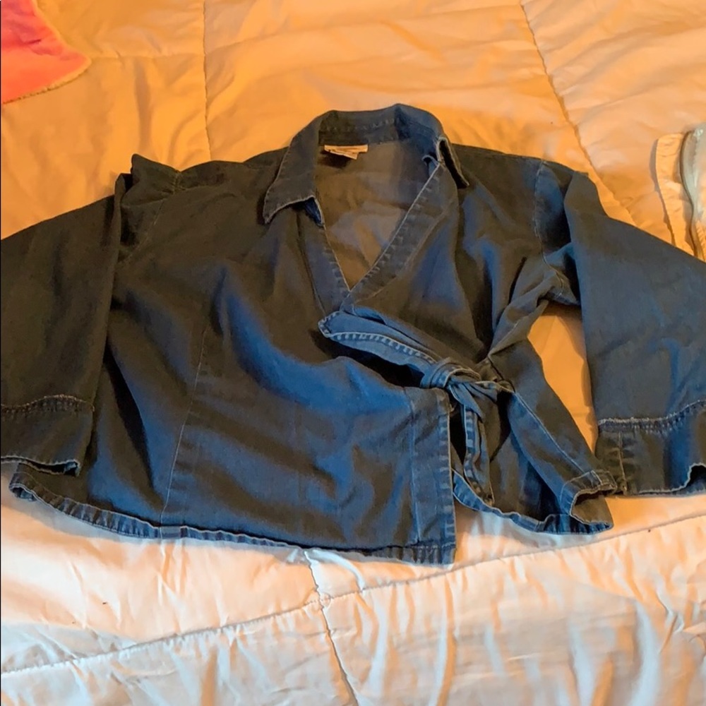 Vintage blue jean jacket